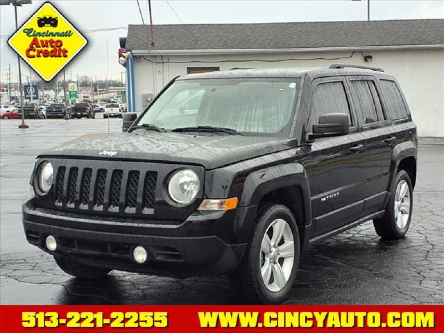 2015 Black Clear Coat Px8 Jeep Patriot Latitude (1C4NJPFB5FD) with an 2.4L 2.4L I4 172hp 165ft. lbs. Sequential Multiport Fuel Injection engine, 6-Speed Shiftable Automatic transmission, located at 5489 Dixie Highway, Fairfield, OH, 45014, (513) 221-2255, 39.333084, -84.523834 - Photo#0