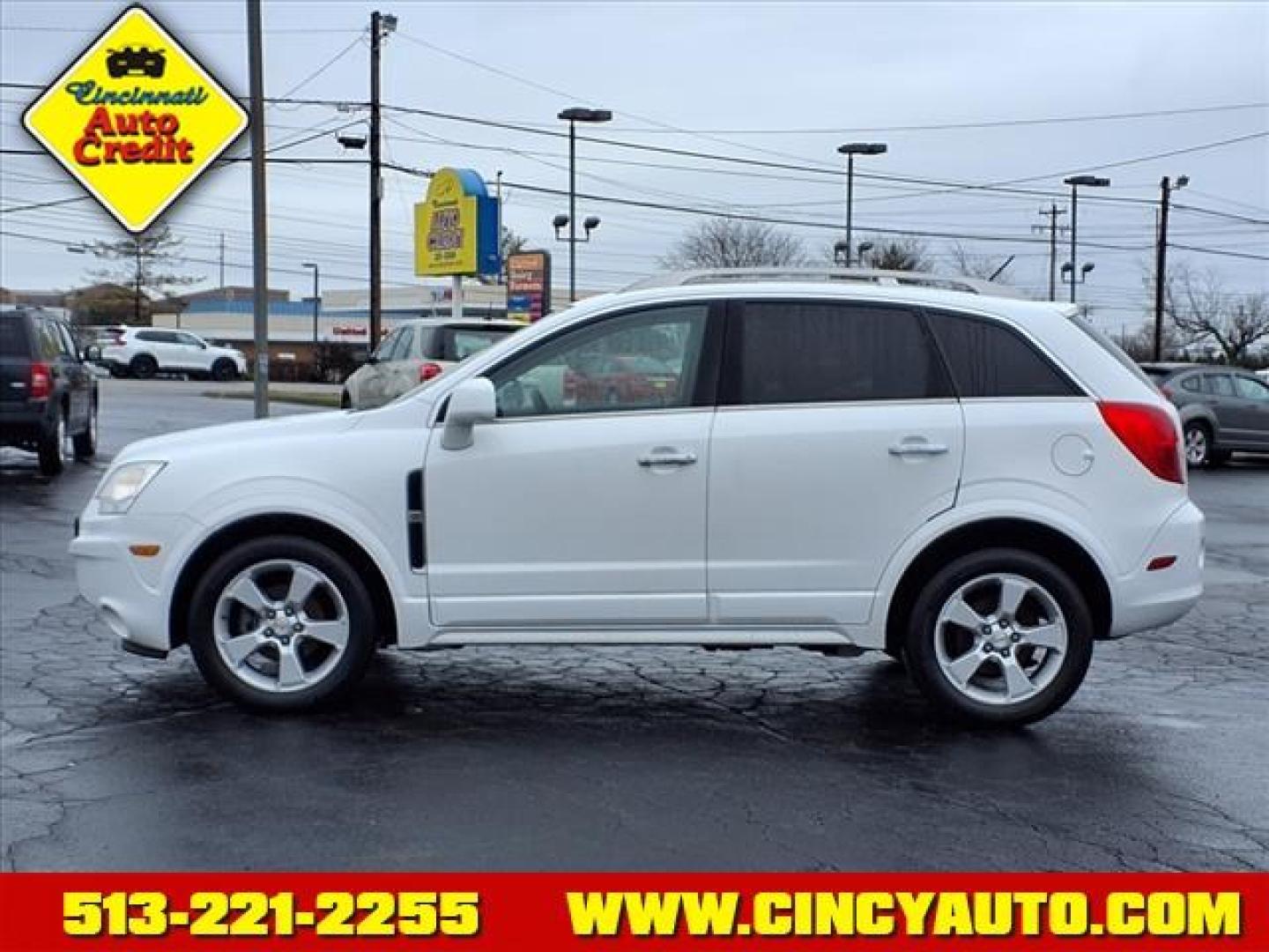 2014 Arctic Ice Gbu Chevrolet Captiva Sport LTZ (3GNAL4EK8ES) with an 2.4L Ecotec 2.4L I4 180hp 172ft. lbs. Direct Injection engine, 6-Speed Shiftable Automatic transmission, located at 5489 Dixie Highway, Fairfield, OH, 45014, (513) 221-2255, 39.333084, -84.523834 - Photo#1