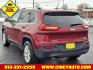 2014 Deep Cherry Red Crystal Pearl Coat Prp Jeep Cherokee Latitude (1C4PJMCB7EW) with an 2.4L 2.4L I4 180hp 171ft. lbs. Sequential Multiport Fuel Injection engine, 9-Speed Shiftable Automatic transmission, located at 5489 Dixie Highway, Fairfield, OH, 45014, (513) 221-2255, 39.333084, -84.523834 - Photo#2