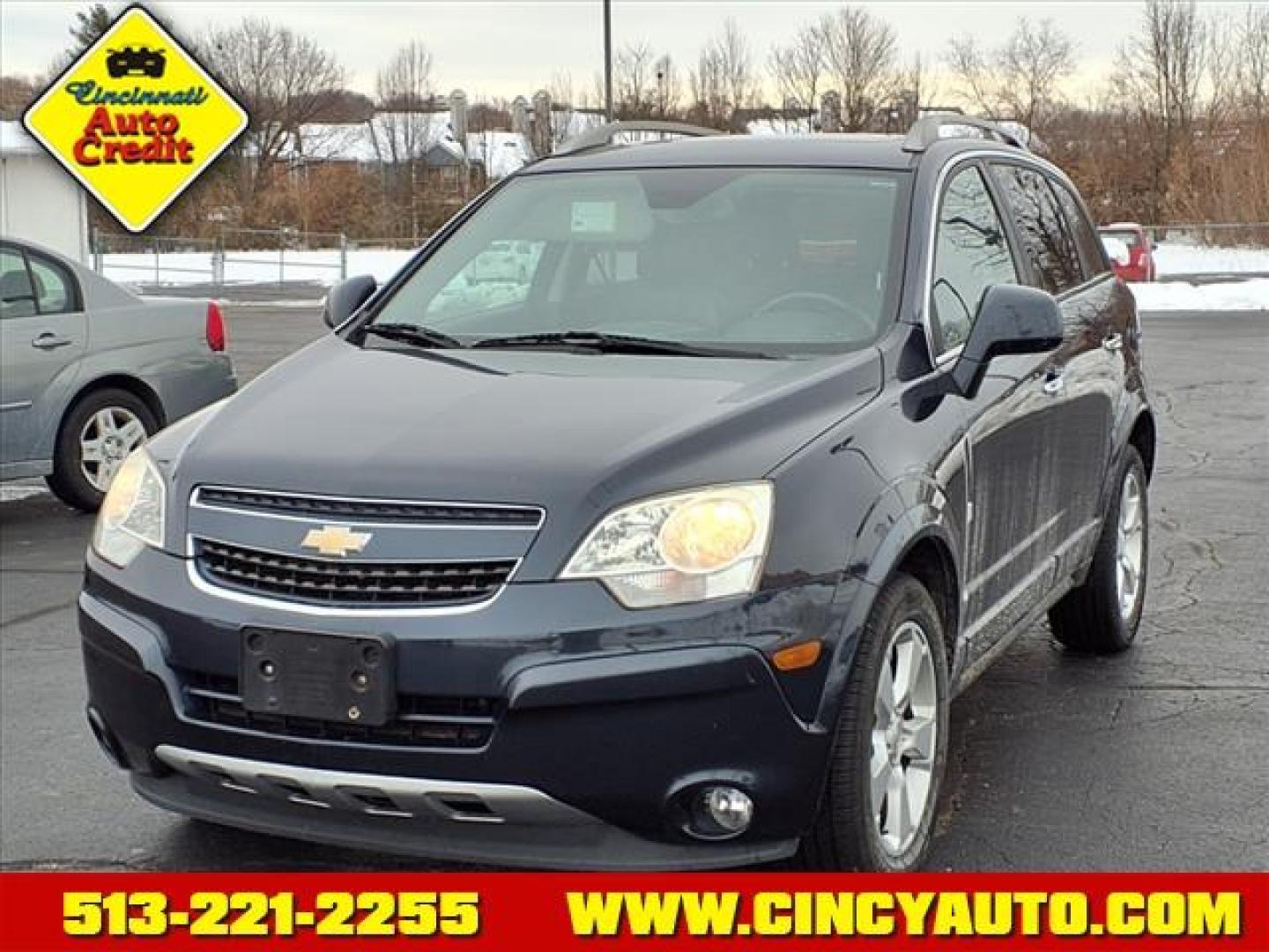 2014 Blue Ray Metallic Gxh Chevrolet Captiva Sport LT (3GNAL3EK3ES) with an 2.4L Ecotec 2.4L I4 180hp 172ft. lbs. Direct Injection engine, 6-Speed Shiftable Automatic transmission, located at 5489 Dixie Highway, Fairfield, OH, 45014, (513) 221-2255, 39.333084, -84.523834 - Photo#0