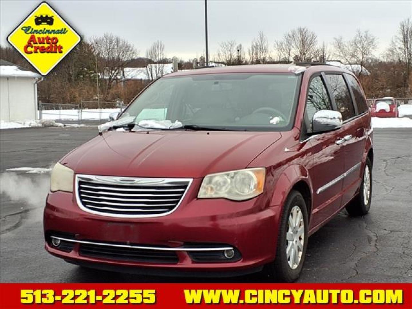 2012 Deep Cherry Red Crystal Pearl Coat Prp Chrysler Town and Country Touring-L (2C4RC1CG8CR) with an 3.6L Pentastar 3.6L Flex Fuel V6 283hp 260ft. lbs. Sequential Multiport Fuel Injection engine, 6-Speed Shiftable Automatic transmission, located at 5489 Dixie Highway, Fairfield, OH, 45014, (513) 221-2255, 39.333084, -84.523834 - Photo#0