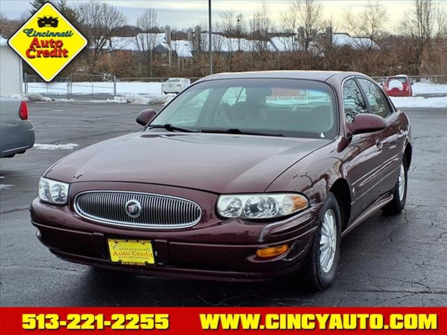 2004 Cabernet Red Metallic 87u Buick LeSabre Custom (1G4HP52K644) with an 3.8L 3.8L V6 205hp 230ft. lbs. Sequential Multiport Fuel Injection engine, 4-Speed Automatic transmission, located at 5489 Dixie Highway, Fairfield, OH, 45014, (513) 221-2255, 39.333084, -84.523834 - Photo#0