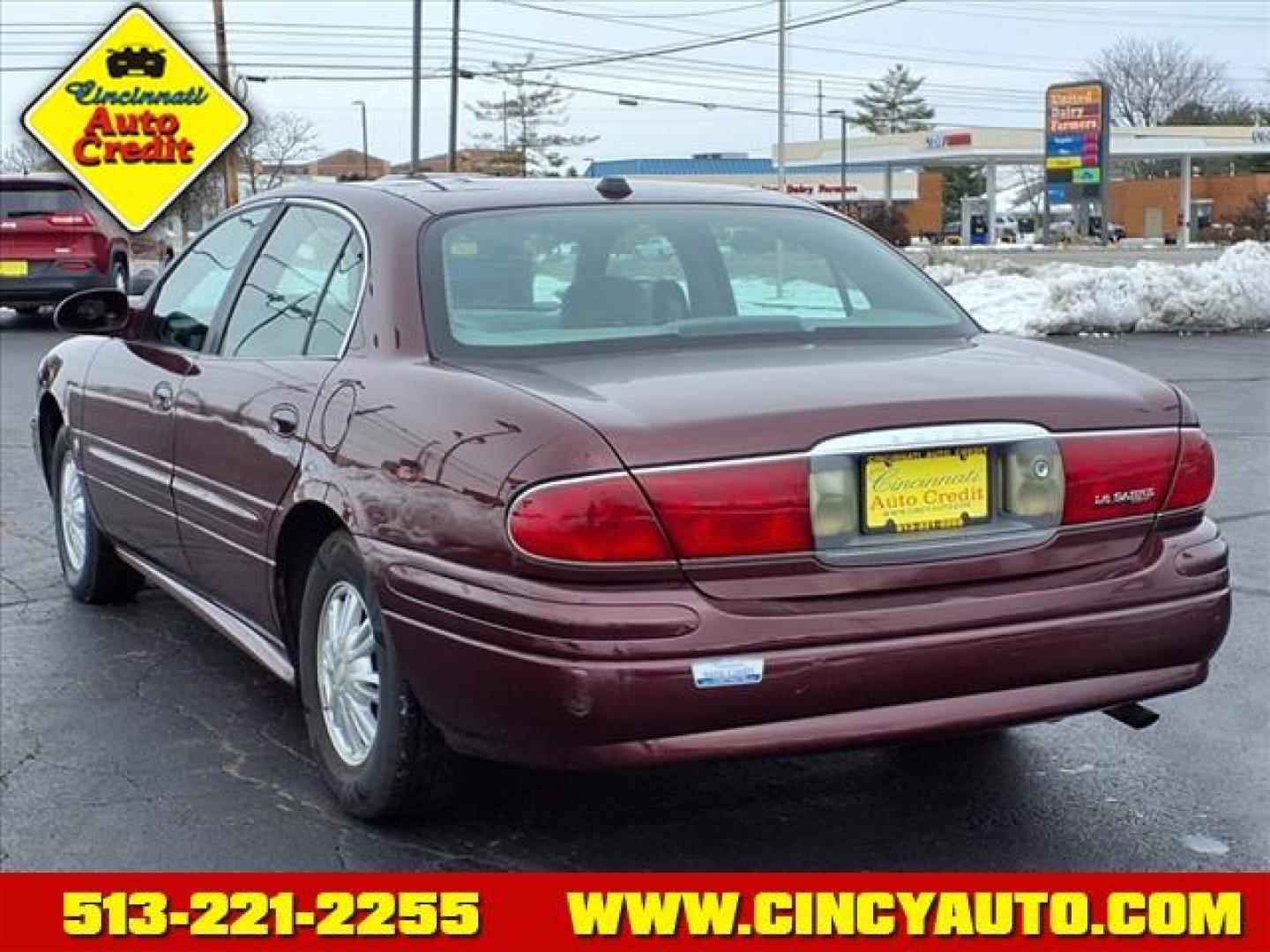 2004 Cabernet Red Metallic 87u Buick LeSabre Custom (1G4HP52K644) with an 3.8L 3.8L V6 205hp 230ft. lbs. Sequential Multiport Fuel Injection engine, 4-Speed Automatic transmission, located at 5489 Dixie Highway, Fairfield, OH, 45014, (513) 221-2255, 39.333084, -84.523834 - Photo#2