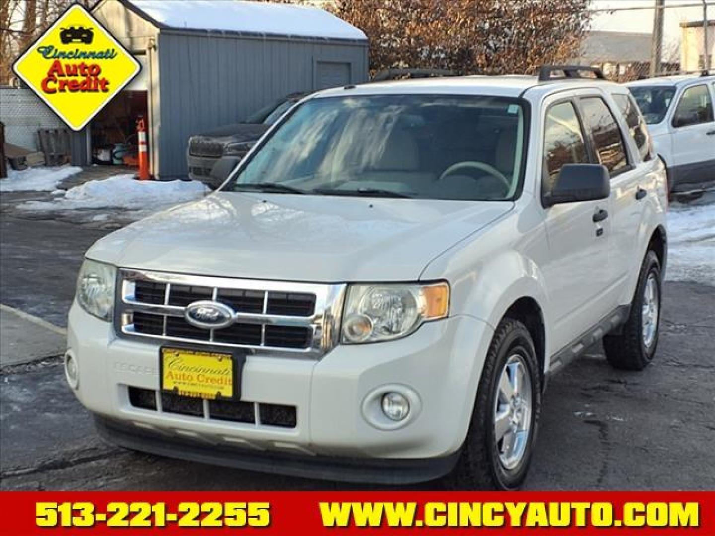 2011 Oxford White Yz Ford Escape XLT (1FMCU0DG8BK) with an 3.0L 3.0L Flex Fuel V6 240hp 223ft. lbs. Sequential Multiport Fuel Injection engine, 6-Speed Automatic transmission, located at 2813 Gilbert Avenue, Cincinnati, OH, 45206, (513) 221-2255, 39.130219, -84.489189 - Photo#0