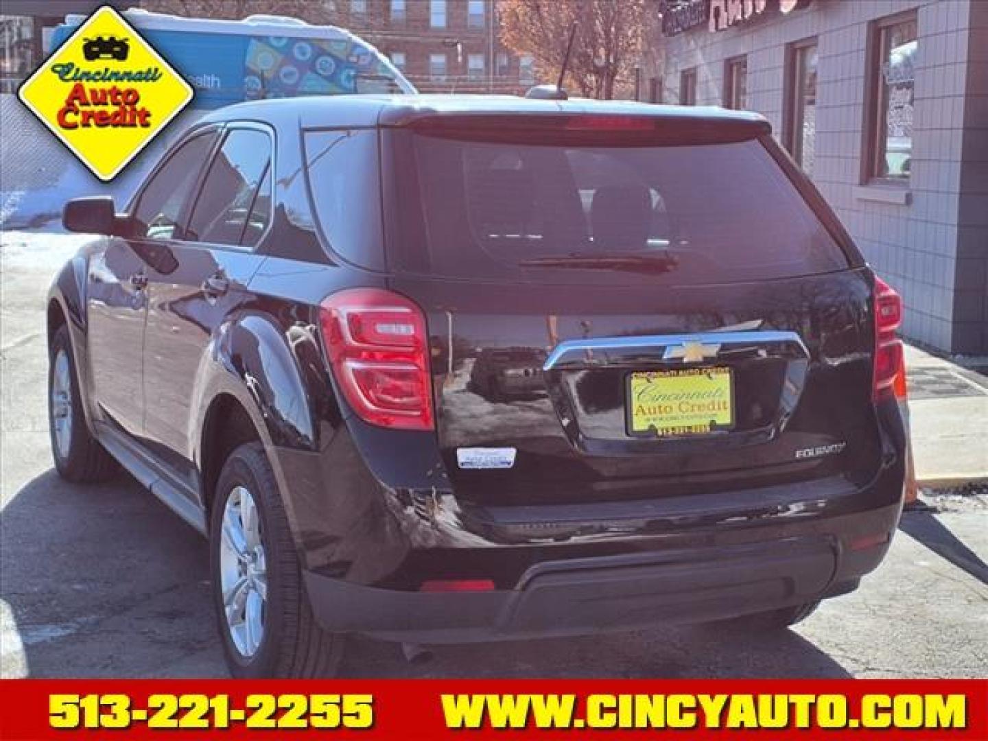 2016 Black Gba Chevrolet Equinox LS (2GNALBEKXG1) with an 2.4L Ecotec 2.4L I4 182hp 172ft. lbs. Direct Injection engine, 6-Speed Shiftable Automatic transmission, located at 2813 Gilbert Avenue, Cincinnati, OH, 45206, (513) 221-2255, 39.130219, -84.489189 - Photo#2