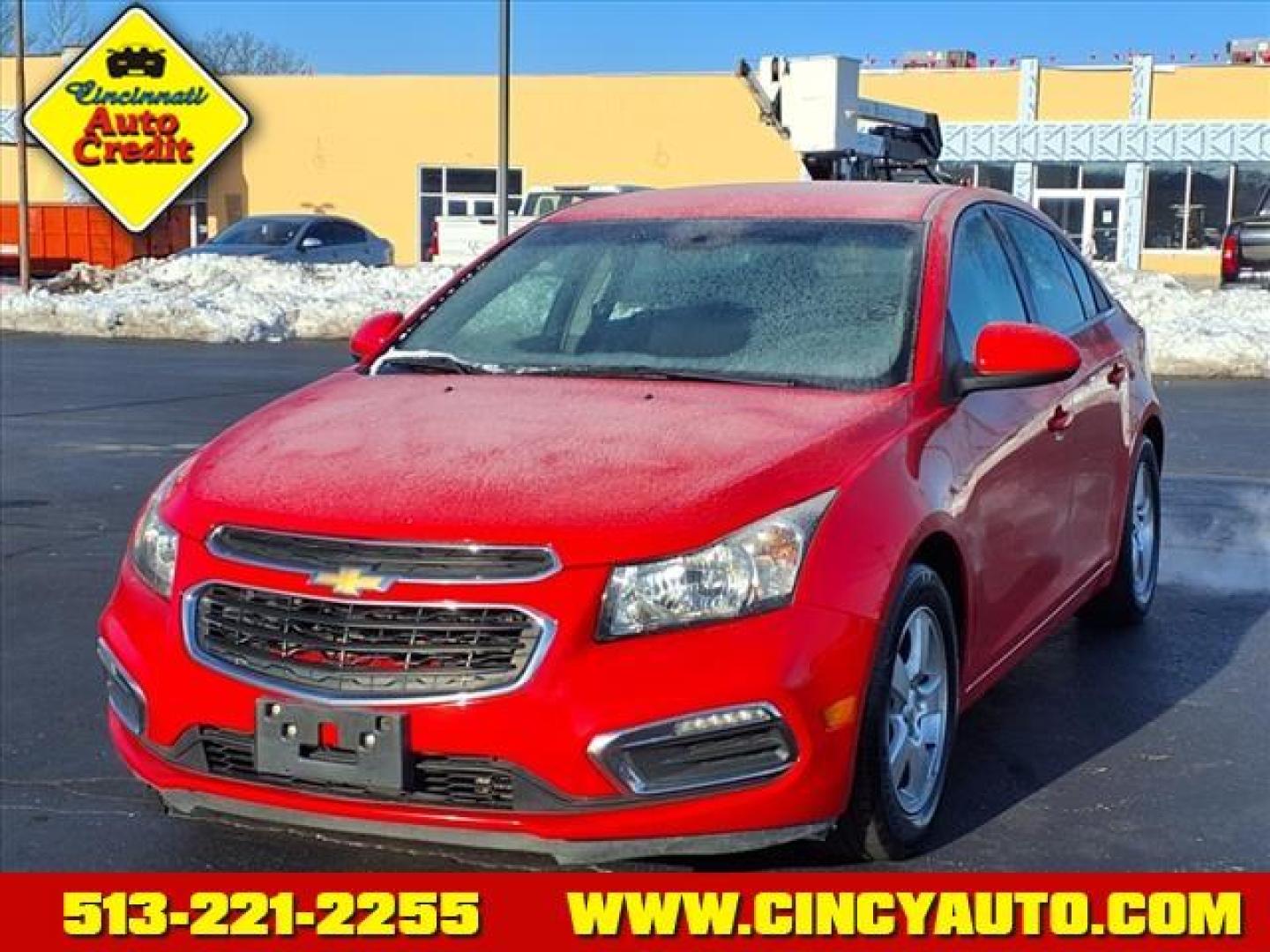 2015 Red Hot G7c Chevrolet Cruze 1LT Auto (1G1PC5SB8F7) with an 1.4L Ecotec 1.4L Turbo I4 138hp 148ft. lbs. Sequential Multiport Fuel Injection engine, 6-Speed Shiftable Automatic w/Overdrive transmission, located at 5489 Dixie Highway, Fairfield, OH, 45014, (513) 221-2255, 39.333084, -84.523834 - Photo#0