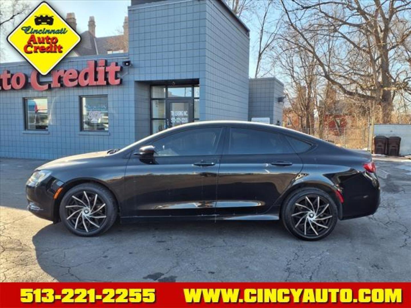 2015 Black Clear Coat Px8 Chrysler 200 S (1C3CCCBG2FN) with an 3.6L 3.6L V6 295hp 262ft. lbs. Sequential Multiport Fuel Injection engine, 9-Speed Shiftable Automatic transmission, located at 2813 Gilbert Avenue, Cincinnati, OH, 45206, (513) 221-2255, 39.130219, -84.489189 - Photo#1