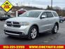 2011 Bright Silver Metallic Clear Coat Ps2 Dodge Durango Crew Lux (1D4SE4GT9BC) with an 5.7L HEMI 5.7L V8 360hp 390ft. lbs. Sequential Multiport Fuel Injection engine, 5-Speed Automatic transmission, located at 5489 Dixie Highway, Fairfield, OH, 45014, (513) 221-2255, 39.333084, -84.523834 - Photo#0