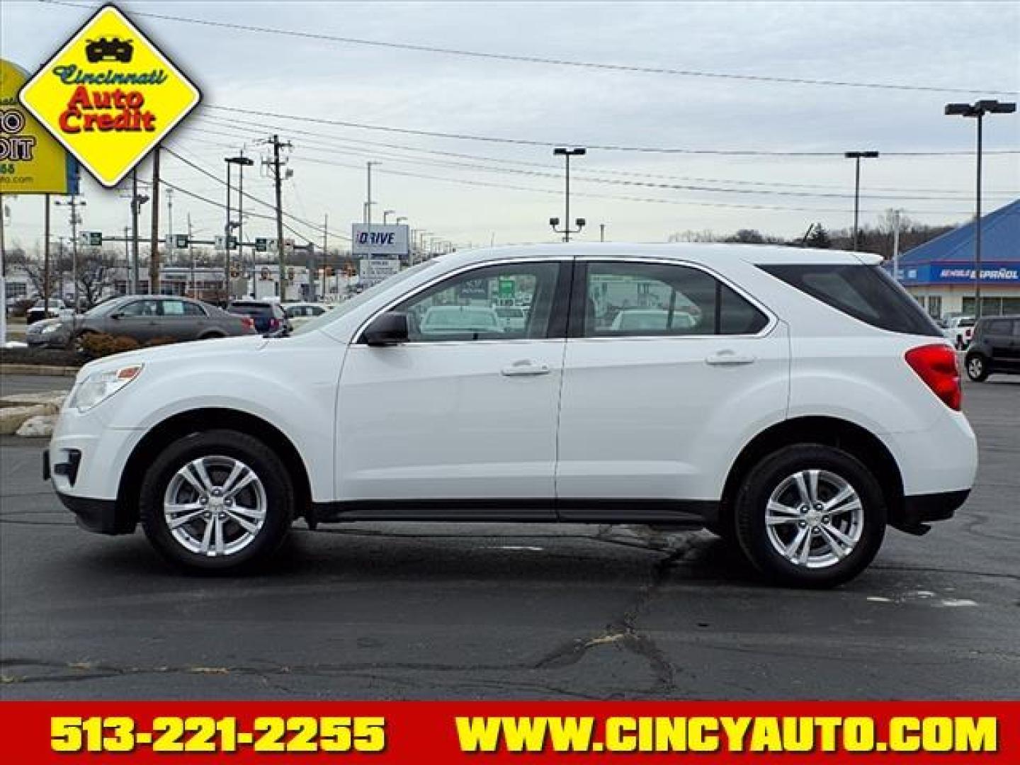 2015 Summit White Gaz Chevrolet Equinox LS (2GNFLEEK1F6) with an 2.4L 2.4L I4 182hp 172ft. lbs. Direct Injection engine, 6-Speed Shiftable Automatic transmission, located at 5489 Dixie Highway, Fairfield, OH, 45014, (513) 221-2255, 39.333084, -84.523834 - Photo#1