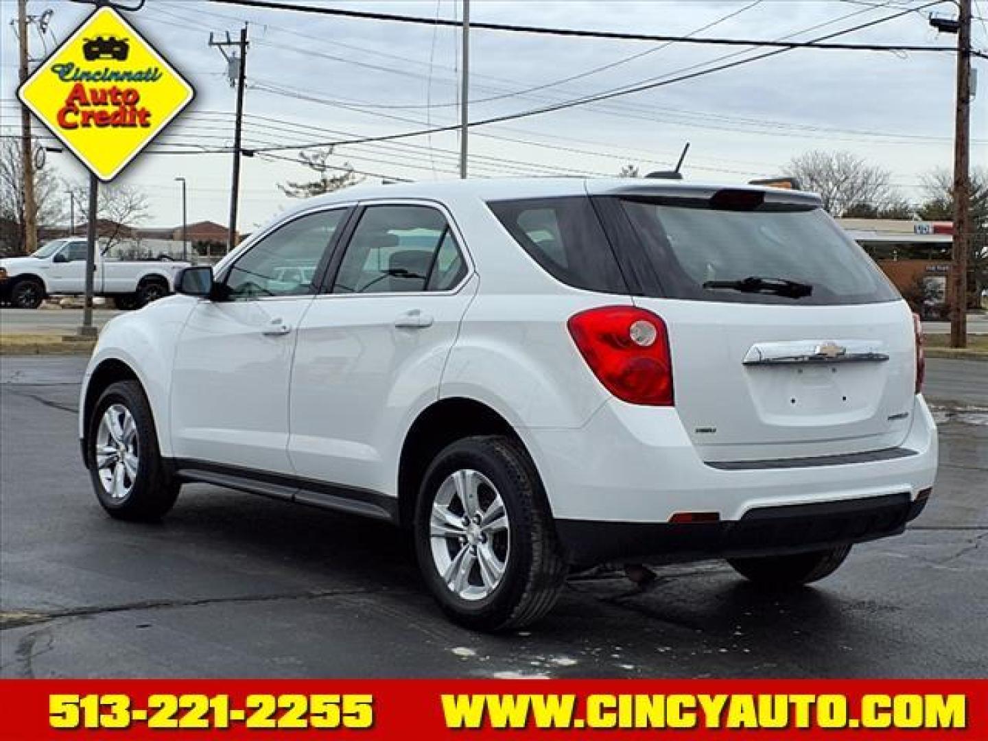 2015 Summit White Gaz Chevrolet Equinox LS (2GNFLEEK1F6) with an 2.4L 2.4L I4 182hp 172ft. lbs. Direct Injection engine, 6-Speed Shiftable Automatic transmission, located at 5489 Dixie Highway, Fairfield, OH, 45014, (513) 221-2255, 39.333084, -84.523834 - Photo#2