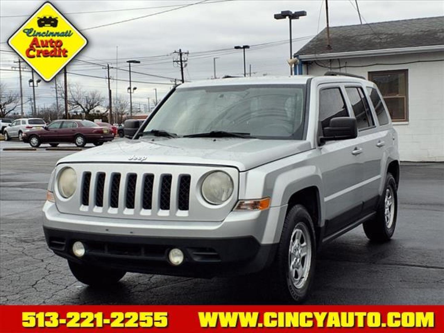 2013 Bright Silver Metallic Clear Coat Ps2 Jeep Patriot Sport (1C4NJPBA2DD) with an 2.0L 2.0L I4 158hp 141ft. lbs. Sequential Multiport Fuel Injection engine, CVT transmission, located at 5489 Dixie Highway, Fairfield, OH, 45014, (513) 221-2255, 39.333084, -84.523834 - Photo#0