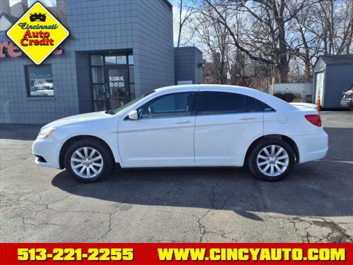 2013 Bright White Clear Coat Pw7 Chrysler 200 Touring (1C3CCBBB3DN) with an 2.4L 2.4L I4 173hp 166ft. lbs. Sequential Multiport Fuel Injection engine, 6-Speed Shiftable Automatic transmission, located at 2813 Gilbert Avenue, Cincinnati, OH, 45206, (513) 221-2255, 39.130219, -84.489189 - Photo#1