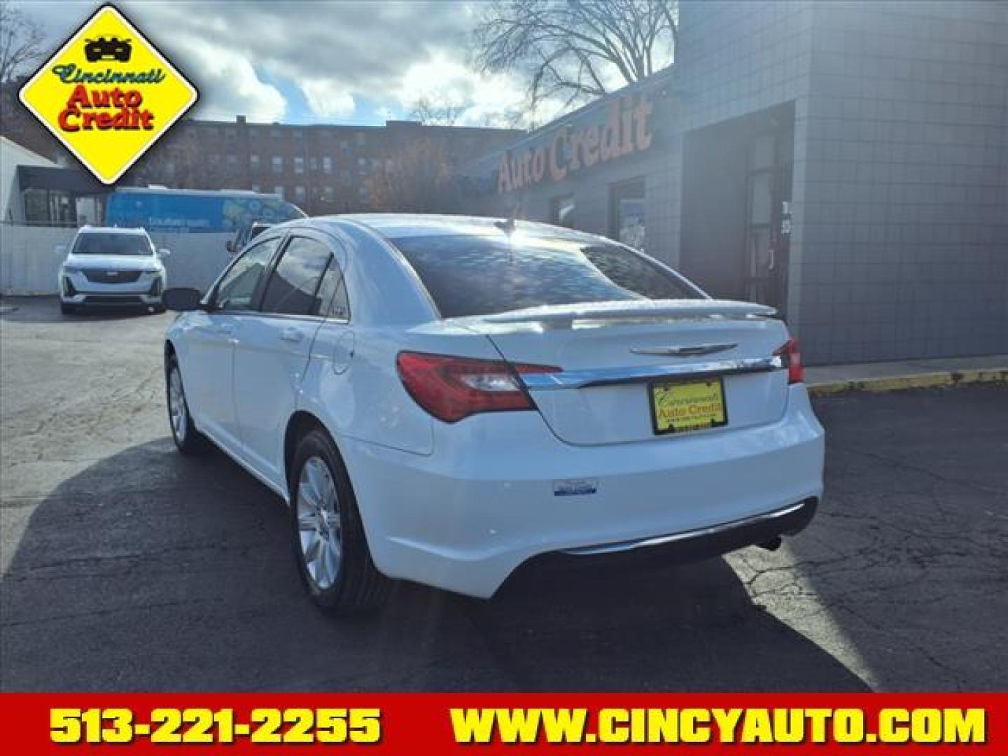 2013 Bright White Clear Coat Pw7 Chrysler 200 Touring (1C3CCBBB3DN) with an 2.4L 2.4L I4 173hp 166ft. lbs. Sequential Multiport Fuel Injection engine, 6-Speed Shiftable Automatic transmission, located at 2813 Gilbert Avenue, Cincinnati, OH, 45206, (513) 221-2255, 39.130219, -84.489189 - Photo#2