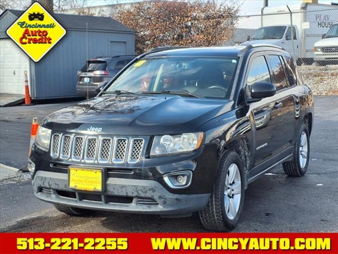 2015 Black Clear Coat Px8 Jeep Compass High Altitude Edition (1C4NJDEB4FD) with an 2.4L 2.4L I4 172hp 165ft. lbs. Sequential Multiport Fuel Injection engine, 6-Speed Shiftable Automatic transmission, located at 2813 Gilbert Avenue, Cincinnati, OH, 45206, (513) 221-2255, 39.130219, -84.489189 - Photo#0