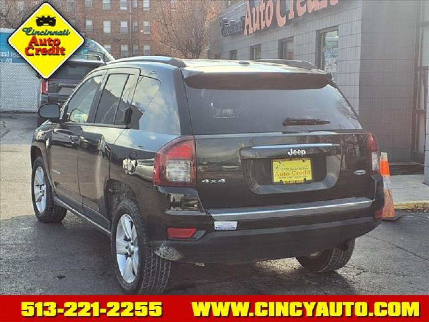 2015 Black Clear Coat Px8 Jeep Compass High Altitude Edition (1C4NJDEB4FD) with an 2.4L 2.4L I4 172hp 165ft. lbs. Sequential Multiport Fuel Injection engine, 6-Speed Shiftable Automatic transmission, located at 2813 Gilbert Avenue, Cincinnati, OH, 45206, (513) 221-2255, 39.130219, -84.489189 - Photo#2