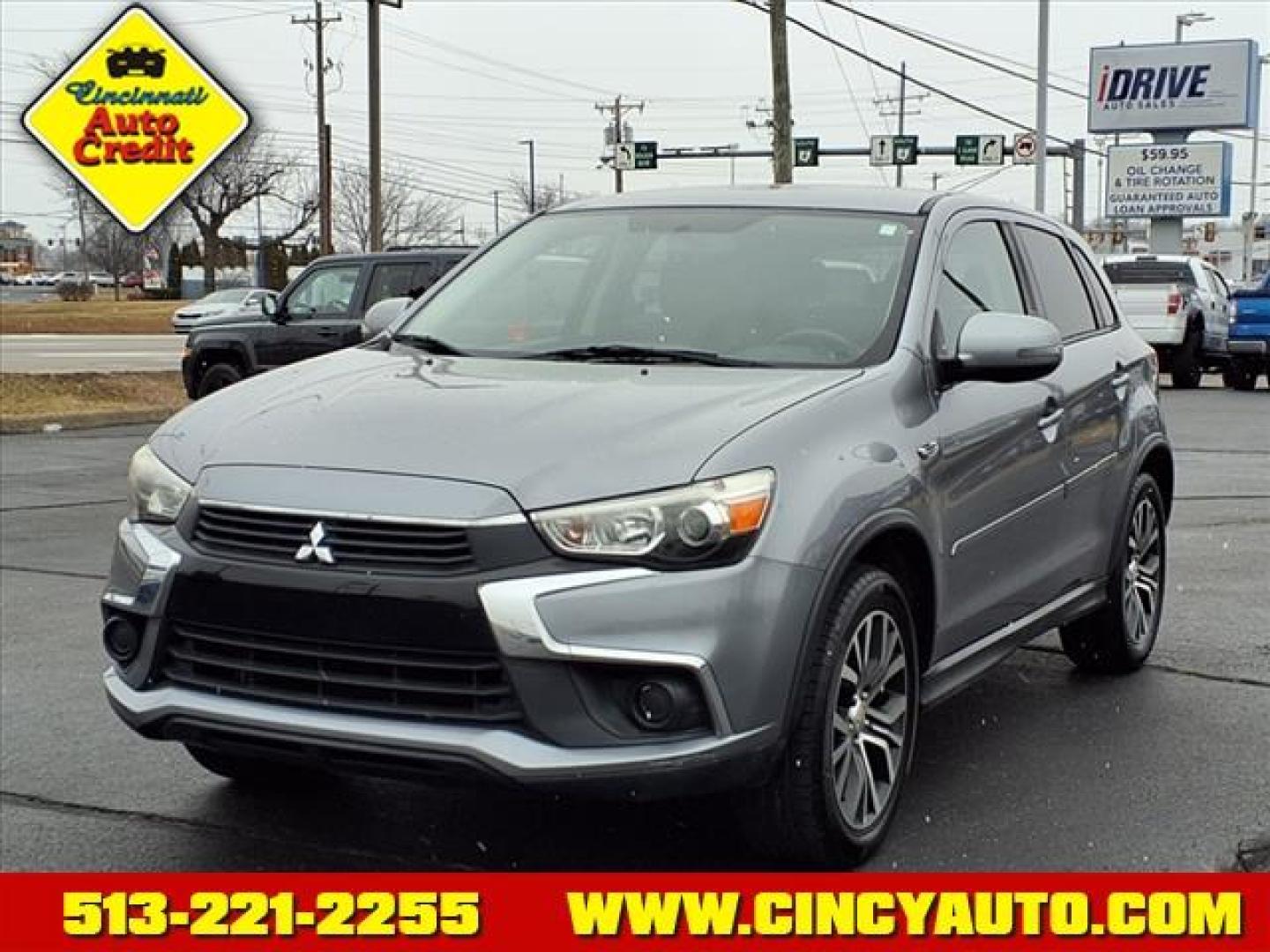 2017 Mercury Gray Metallic U17 Mitsubishi Outlander Sport ES (JA4AP3AU9HZ) with an 2.0L 2.0L I4 148hp 145ft. lbs. Sequential Multiport Fuel Injection engine, CVT transmission, located at 5489 Dixie Highway, Fairfield, OH, 45014, (513) 221-2255, 39.333084, -84.523834 - Photo#0