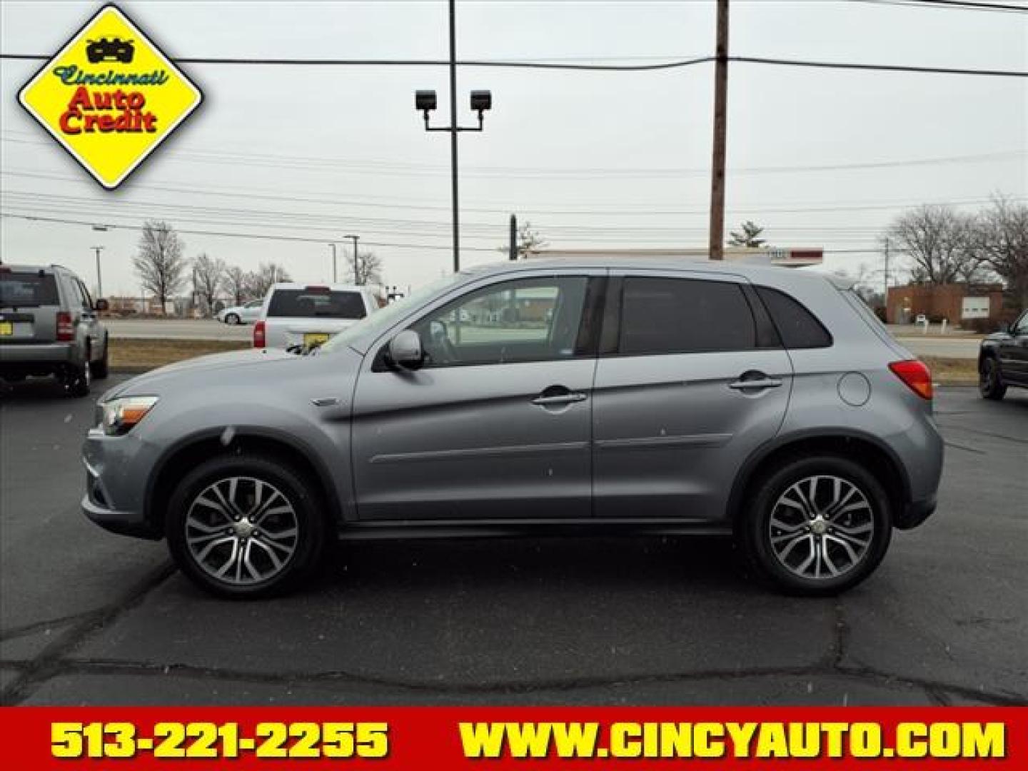 2017 Mercury Gray Metallic U17 Mitsubishi Outlander Sport ES (JA4AP3AU9HZ) with an 2.0L 2.0L I4 148hp 145ft. lbs. Sequential Multiport Fuel Injection engine, CVT transmission, located at 5489 Dixie Highway, Fairfield, OH, 45014, (513) 221-2255, 39.333084, -84.523834 - Photo#1