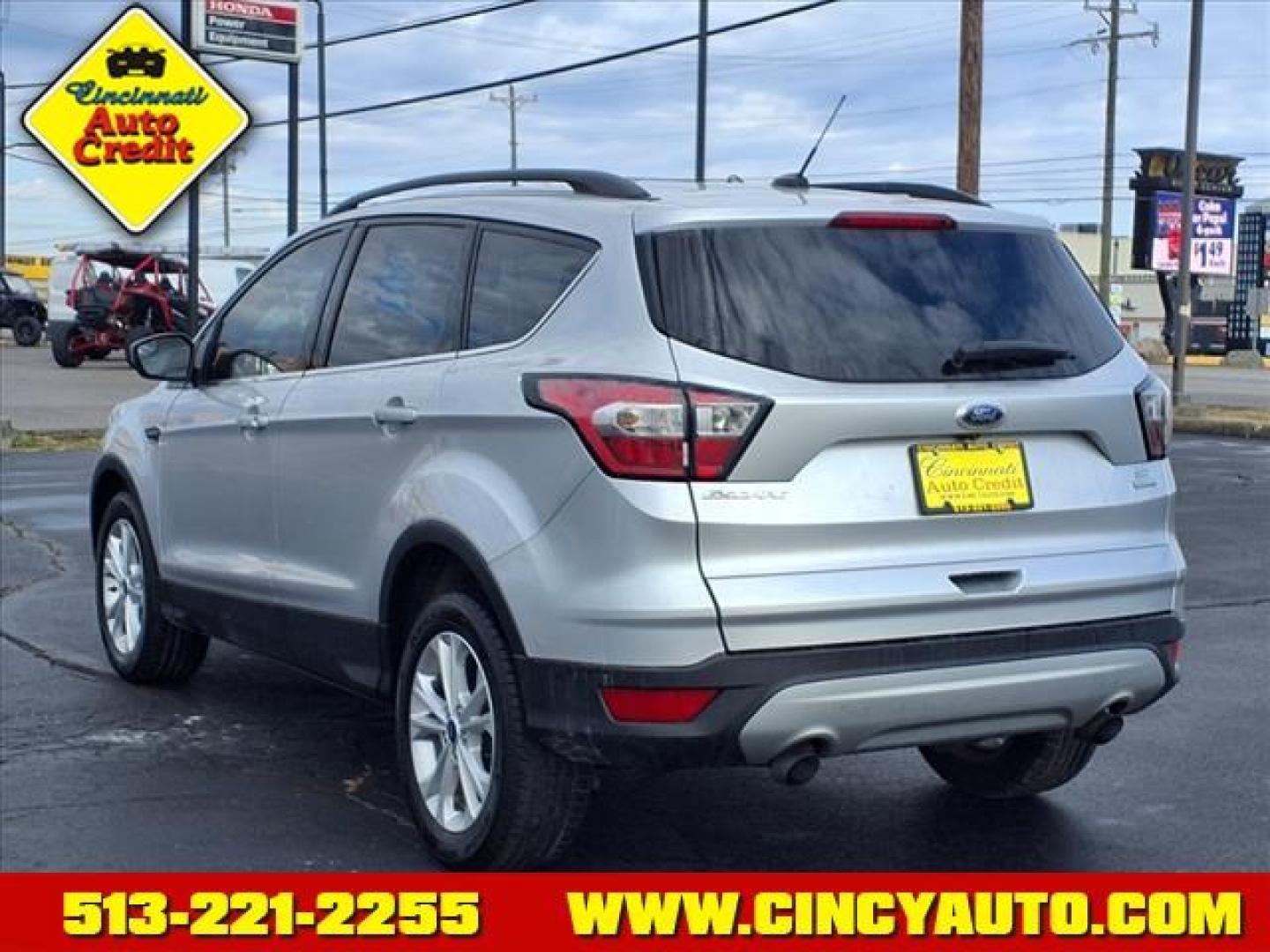 2018 Ingot Silver Ux Ford Escape SE (1FMCU0GD8JU) with an 1.5L EcoBoost 1.5L Turbo I4 179hp 177ft. lbs. Direct Injection engine, 6-Speed Shiftable Automatic transmission, located at 5489 Dixie Highway, Fairfield, OH, 45014, (513) 221-2255, 39.333084, -84.523834 - Photo#2