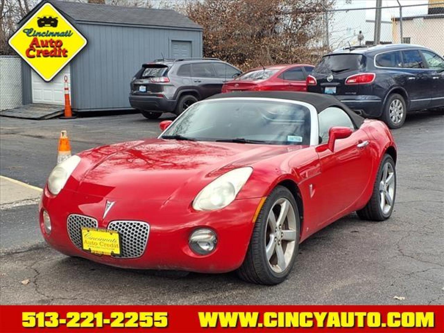 2007 Aggressive 74u Pontiac Solstice Base (1G2MB35B27Y) with an 2.4L 2.4L inline 4 double overhead camshaft 16V Sequential-Port F.I. engine, 5-Speed Automatic transmission, located at 2813 Gilbert Avenue, Cincinnati, OH, 45206, (513) 221-2255, 39.130219, -84.489189 - Photo#0